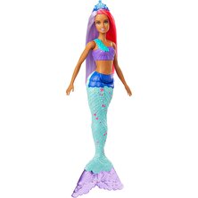 Barbie Dreamtopia Denizkızı Bebek Mor Kızıl Saçlı GJK07 - GJK09