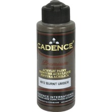 Cadence Akrilik Boya 120 ml Burnt Umber