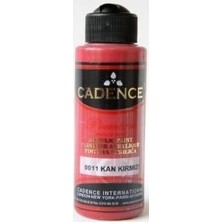 Cadence Akrilik Boya 120 ml Kan Kırmızısı