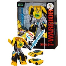 Gepettoys Transformes Dönüşen Oyuncak Robot Araba Bumblebee