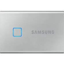 Samsung T7 Touch 500GB USB 3.2 Gen 2 Taşınabilir SSD Gümüş MU-PC500S/WW