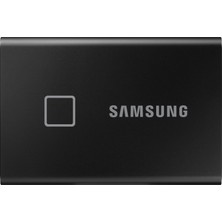 Samsung T7 Touch 500GB USB 3.2 Gen 2 Taşınabilir SSD Siyah MU-PC500K/WW
