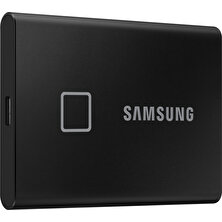 Samsung T7 Touch 500GB USB 3.2 Gen 2 Taşınabilir SSD Siyah MU-PC500K/WW