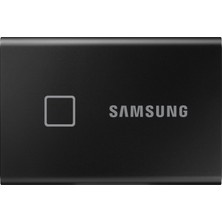 Samsung MU-PC1T0K/WW T7 Touch (Parmak İzi Şifreleme) 1TB USB 3.2 Gen 2 Taşınabilir SSD Siyah  (3 Yıl Samsung Türkiye Garantili)