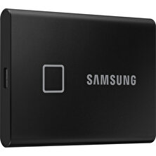 Samsung MU-PC1T0K/WW T7 Touch (Parmak İzi Şifreleme) 1TB USB 3.2 Gen 2 Taşınabilir SSD Siyah  (3 Yıl Samsung Türkiye Garantili)