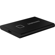Samsung T7 Touch 1TB USB 3.2 Gen 2 Taşınabilir SSD Siyah MU-PC1T0K/WW