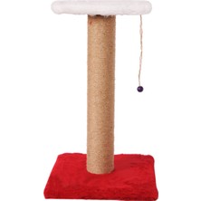 Cat Hause Kedi Tırmalama T7 Tablalı Kırmızı 58 cm