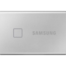 Samsung T7 Touch 1TB USB 3.2 Gen 2 Taşınabilir SSD Gümüş MU-PC1T0S/WW