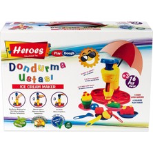 Heroes Dondurma Kalıplı Oyun Hamuru Seti