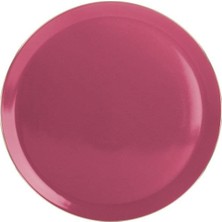 Porland Morocco Düz Tabak Fuşya 32Cm