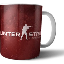 Pixxa Counter-Strike: Global Offensive Cs:go Kişiye Özel Isimli Kupa Bardak Model 4