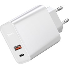 Baseus Pps 30W Hızlı Şarj Başlığı CCFS-C01 Beyaz