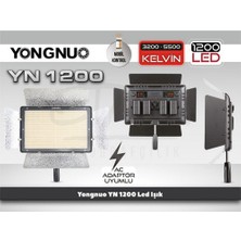Yongnuo YN1200 Bi-Color LED Işık Seti II (3200-5500K)