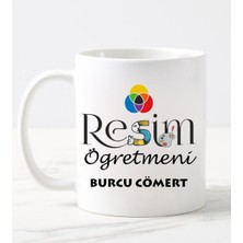 Nil Hediye Resim Öğretmen Kupa Bardağı