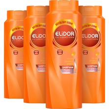 Elidor Anında Onarıcı Bakım Saç Bakım Şampuanı 650 ml x4