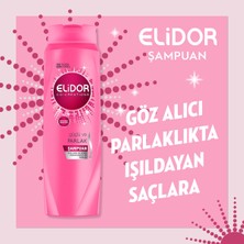 Elidor Güçlü ve Parlak Saç Bakım Şampuanı 650ml x4