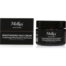 Mellys' Nature %100 Doğal Nemlendirici  Anti-Aging Etkili Yüz Kremi (50 Ml)