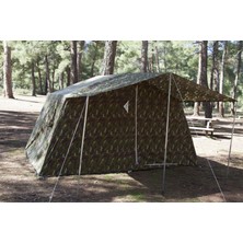 Uludağ Çadır Tek Odalı Kamp Çadırı - Askeri Kamuflaj