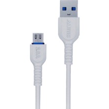 Auris 2.8A Micro USB Qualcomm 3.0 Şarj Kablosu 1m