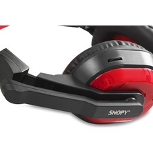 Snopy SN-633 X-BLOOM Siyah/kırmızı Kulak Üstü Gaming Oyuncu Mikrofonlu Kulaklık