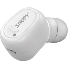 Snopy SN-BT155 Bluetooth Beyaz Kulaklık