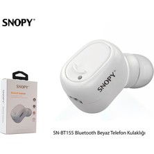 Snopy SN-BT155 Bluetooth Beyaz Kulaklık