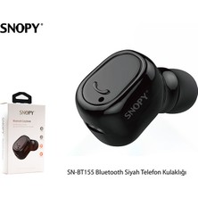 Snopy SN-BT155 Bluetooth Siyah Kulaklık