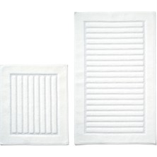 Alanur Home Mikonos Cotton 2'li Paspas Krem