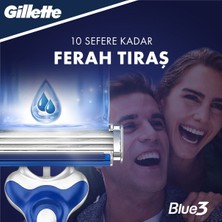 Gillette Blue 3 Comfort Kullan At Tıraş Bıçağı 9+3 12'li