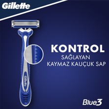 Gillette Blue 3 Comfort Kullan At Tıraş Bıçağı 9+3 12'li