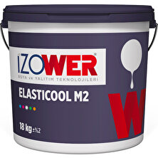 Izower M2 Güçlü Elastomerik Su Yalıtım Malzemesi - Beyaz (18 Kg)