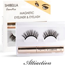 Shibella Cosmetics Manyetik Eyeliner ve Manyetik Takma Kirpik Must Have Serisi- Attraction