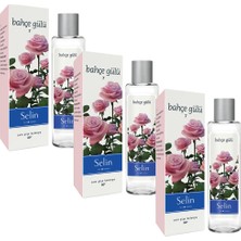 Selin Parfümlü Kolonya Bahçe Gülü 180 ml x 3 Paket