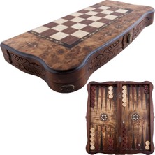 Helena Wood Art Carvo Orta Boy 52 x 24 x 6 cm