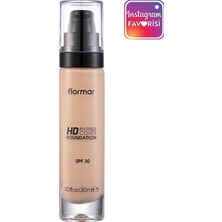 Flormar Invisible Hd Cover Foundation Porcelain Fondöten  020