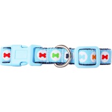 Pawise Köpek Tasması Mavi Xs (15-25 CM/10MM)