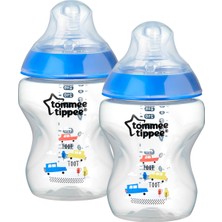 Tommee Tippee PP Closer to Nature Biberon, 260 ml x 2 - Mavi