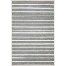 Eko Halı Mondo Md 02 Gümüş Yıkanabilir Çift Taraflı Pamuk Kilim