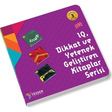 IQ Dikkat ve Yetenek Geliştiren Kitaplar Serisi Seti Level 1-2-3 (9 Kitap Takım) 5+ Yaş