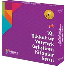 IQ Dikkat ve Yetenek Geliştiren Kitaplar Serisi Seti Level 1-2-3 (9 Kitap Takım) 5+ Yaş