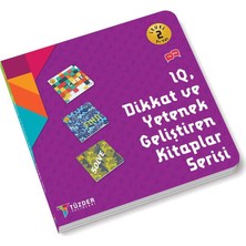 IQ Dikkat ve Yetenek Geliştiren Kitaplar Serisi Seti Level 1-2-3 (9 Kitap Takım) 5+ Yaş