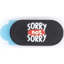 Funsylab Webcam Cover | Sorry Not Sorry Mini