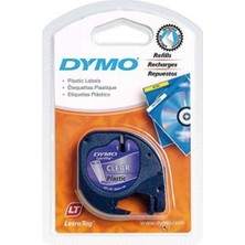 Dymo 12267 Letratag Plastik Şeffaf Etiket