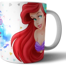 Pixxa Küçük Deniz Kızı / Little Mermaid Kişiye Özel Kupa