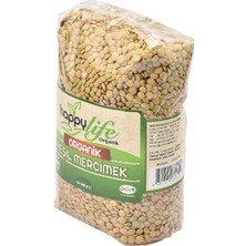 Happy Life Organik Yeşil Mercimek 1 kg