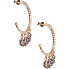 By Barun Emperyıl Topaz Küpe Rose