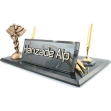 Reklam Atay Kişiye Özel Doktor ve Eczacı Masa İsimliği