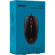 Everest Sm-M7 3D Optik LED Mouse