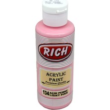 Rich 134 AÇIK PEMBE Akrilik Boya 130cc
