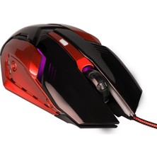 MF Product Strike 0111 Kablolu Rgb Gaming Mouse Kırmızı